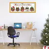 Christmas Owl - 14CT Stamped Cross Stitch Kit(48*18cm)
