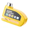 Motorcycle Lock With Alarm|110dB Alarm Sound Disc Brake Lock,Motorcycle Lock Accessories|Waterproof Brake Lock,For Electric Cars,Motorcycle,Moped,Dirt Bike,Road Bikes,Scooter