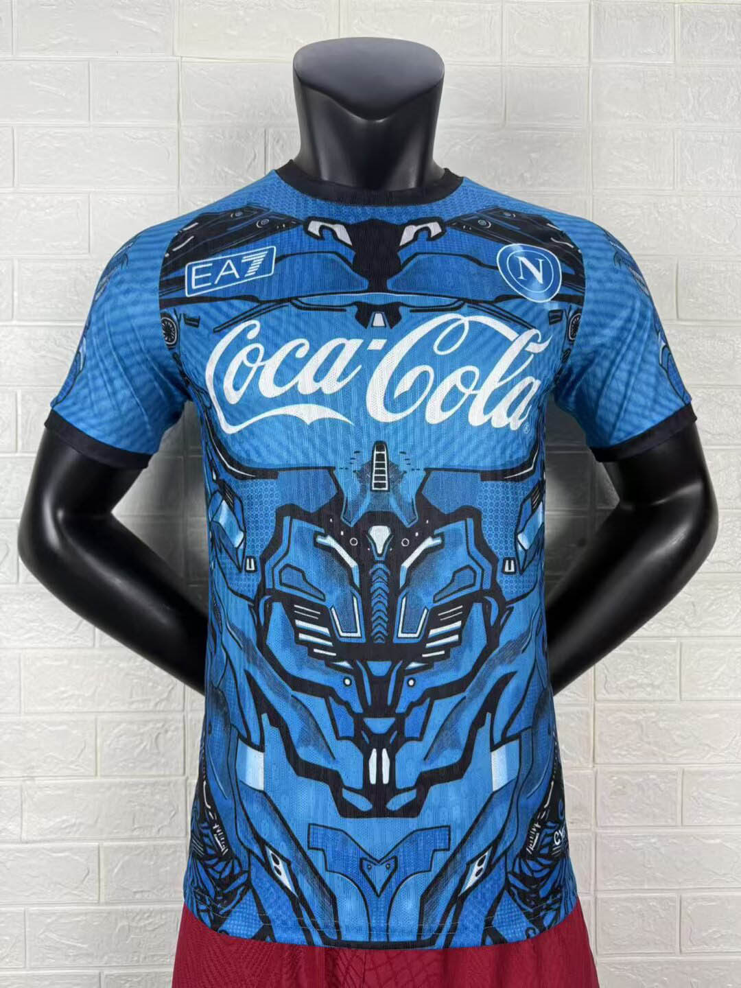 2025-2026 Player Version SSC Napoli Training clothes Football Shirt 1:1 Thai Quality Maxi Kit