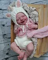 20" Bethsabe Lifelike Reborns Baby Girl Doll - RBBI-Myrebornbabydoll&reg; Myrebornbabydoll&reg;