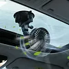 Suction Cup USB Car Fan 3 Speeds 360 Degree Rotatable Windshield Electric Fan