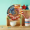 Independence Day Sunflower Double Sided - 5D DIY Pendant