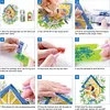 Acrylic Special Shaped Halloween Table Top Diamond Painting Ornament Kit