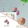 (US Local)Flower Parrot  Diamond Painting Door Corner Sign DIY Door Frame Decor