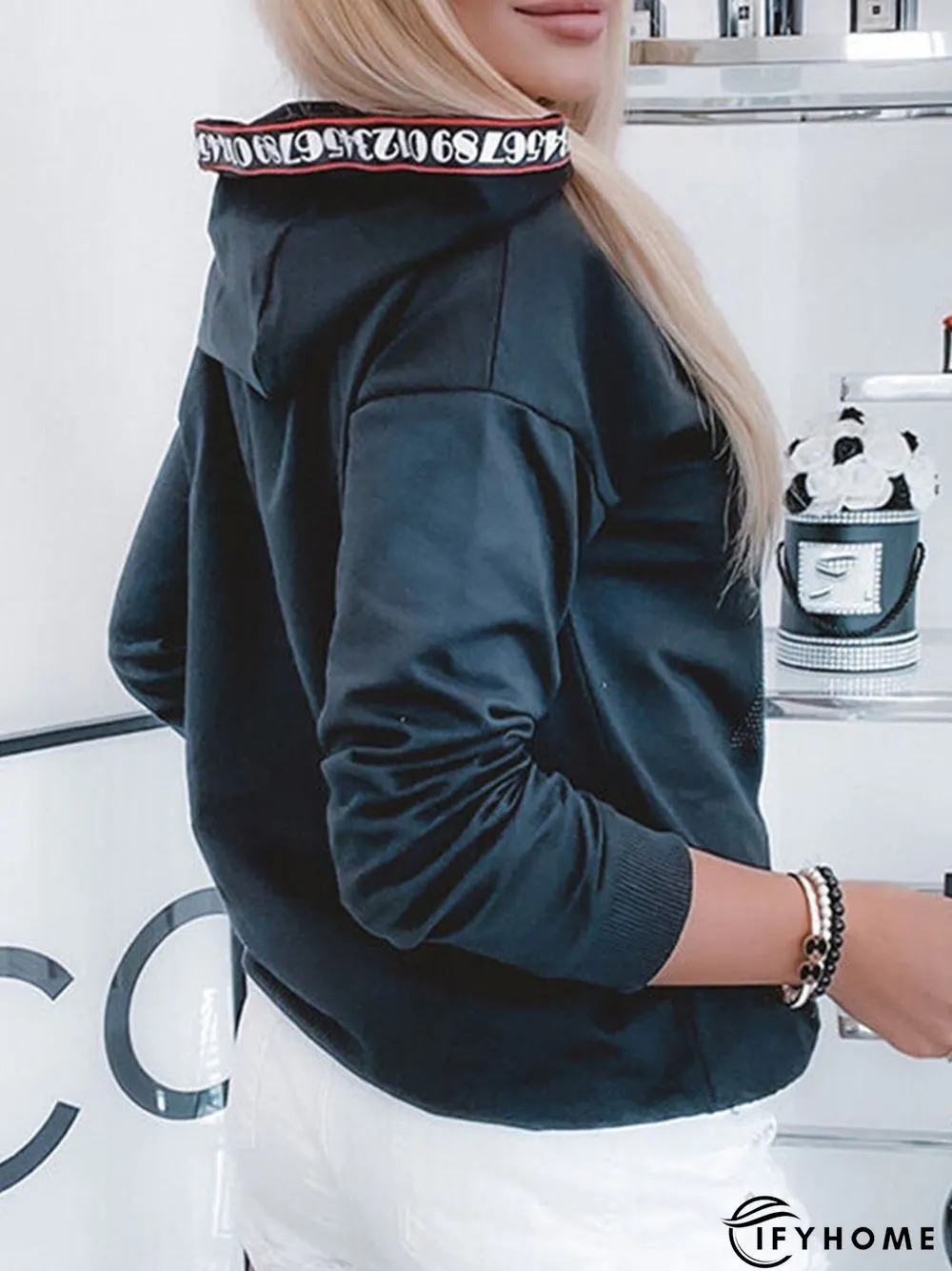 Hoodie Long Sleeve Statement Sweatshirt | IFYHOME