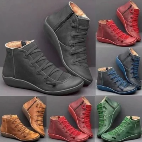 Comfortable leather arch support boots &ndash; Last Day Promotion 50% OFF