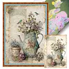 (Multi-Style) Vintage Poster - 11CT Stamped Cross Stitch 40*60cm/15.75*23.62in