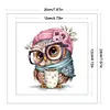 Owl - 18CT Stamped Cross Stitch 20*20cm/7.87*7.87in