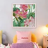 Lotus-14CT Stamped Cross Stitch 42*42cm/16.54*16.54in