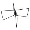 Aluminum Alloy Box Stand Portable Organizer Box Folding Stand for Travel Cooking
