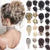 Griffe clip en d&eacute;sordre chignon extensions de cheveux