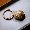 Pure copper bell tortoise shell keychain pendant good luck