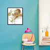 Girl-14CT Stamped Cross Stitch Kit(29*32cm)