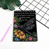 (US Local)DIY Diamond Art Diary Book Journal Notebook 60Pages A5(Dragonfly English Letter)