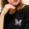 4Pcs Diamond Painting Brooch Butterfly Brooch Jewelry Kit DIY Diamond Pins