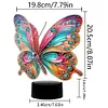 DIY 5D Diamond Painting Acrylic Butterfly  Night Light Lamp Home Decoration Ornament Gift Kit