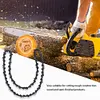 12 Inch Metal Chainsaw Chain 45 Drive Links 3/8inch Pitch Electric Saw Accessory