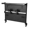 [US Local Warehouse] Desktop Shelving System with Monitor Stands Computer Accessories Clamp On Desk Organizer Shelf 51 X 34 Inch for Office Supplies Dorm Home Decor