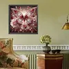 (US Local)Paint By Numbers Kit On Canvas DIY Oil Art Butterfly Picture Home Decor40x40cm
