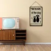Warning - Wooden Signs - 20*30cm