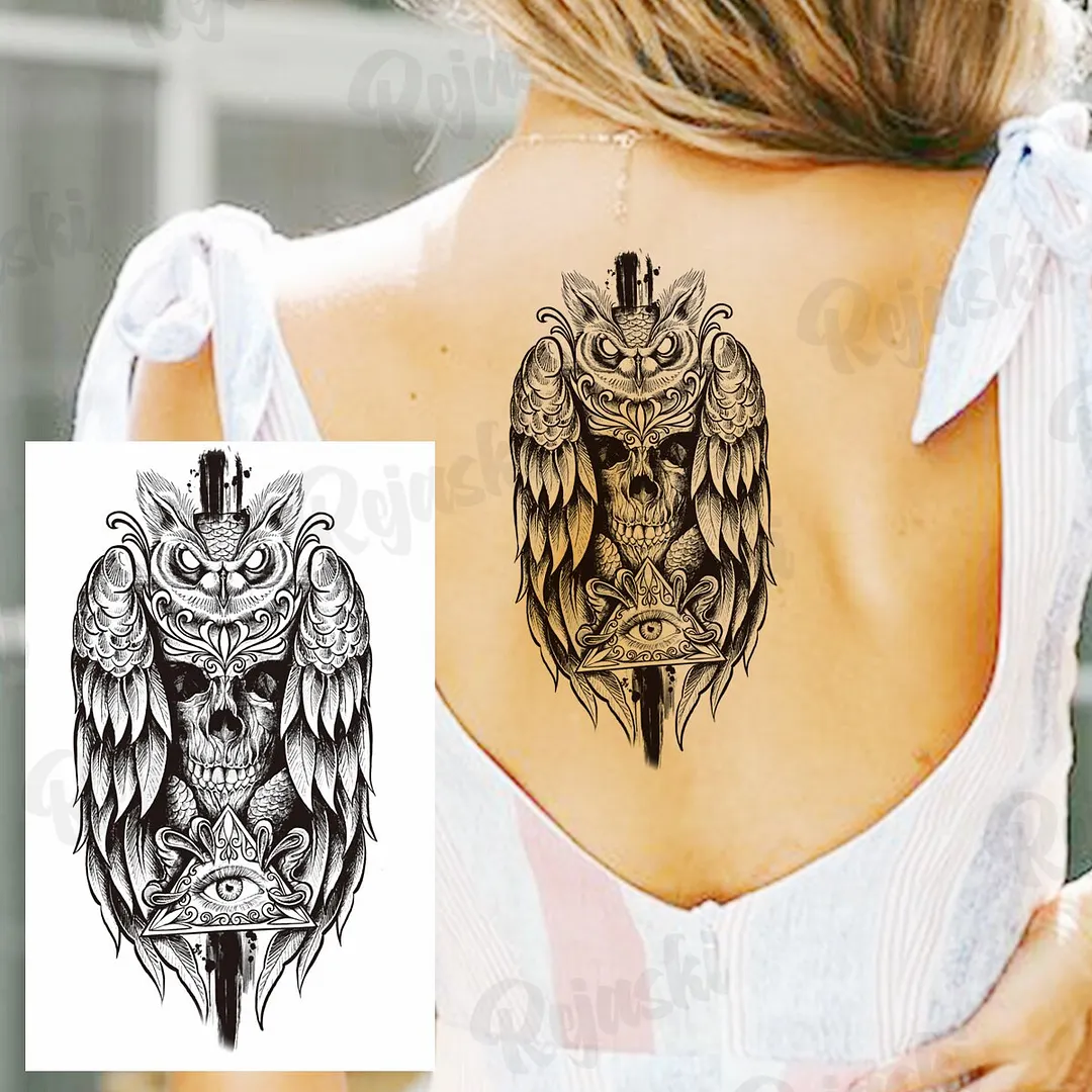 Sdrawing Thorns Temporary Tattoos For Adults Men Realistic Totem Maori Lion Compass Flower Tiger Fake Tattoo StickerArm Tatoos DIY