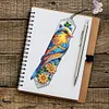 (US Local)4Pcs Bluebird Special Shape Diamond Painting Bookmark for Reading Day Gift