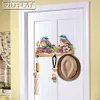 (US Local)Bird DIY Diamond Painting Hanging Hook Wall Hooks No Hole Punching Wall Decor