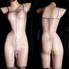 Sexy stockings for men with open crotch belt, jj set, sexy aurora tube top pantyhose