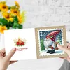 6Pcs Diamond Painting Gnome Greeting Cards Christmas Cards