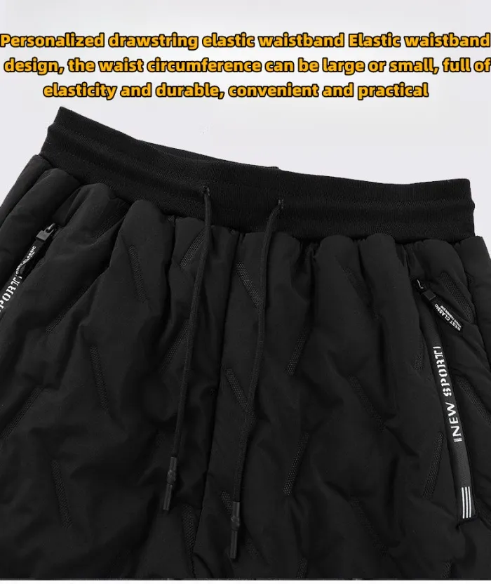 Men's Velvet Thickened Thermal Pants