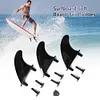 3x Soft Surf Fin for Surfboard Softboard Stand Up Paddle Board Accessories