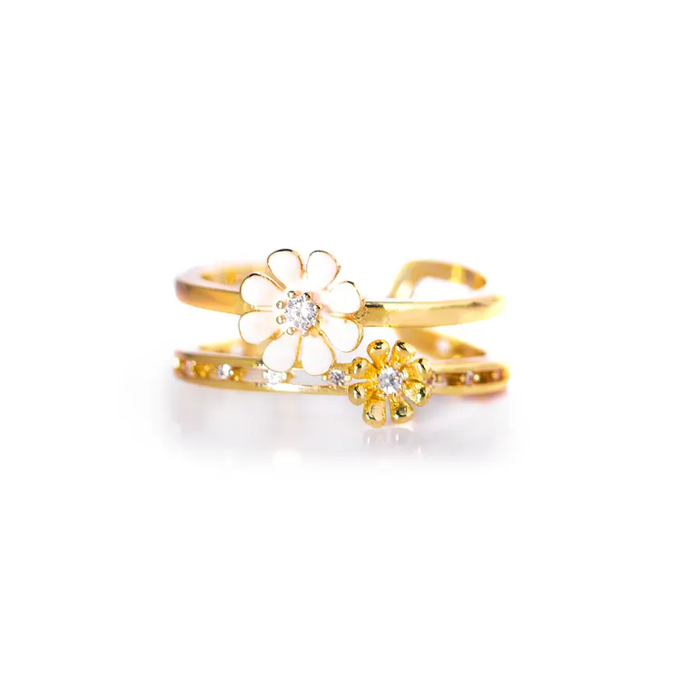 Rooting for You Daisy Ring