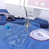 Free-Motion Garment Ruler Set（11 freely movable quilted insoles and 1 high pole foot in our）