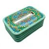 (US Local)Acrylic Flower Diamond Painting Paper Towel Dispenser Decor Tissue Box Kit