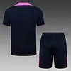 Joyfball 2025/2026 Barcelona Short sleeve pre-match training Jersey+Shorts  1:1 Thai Quality