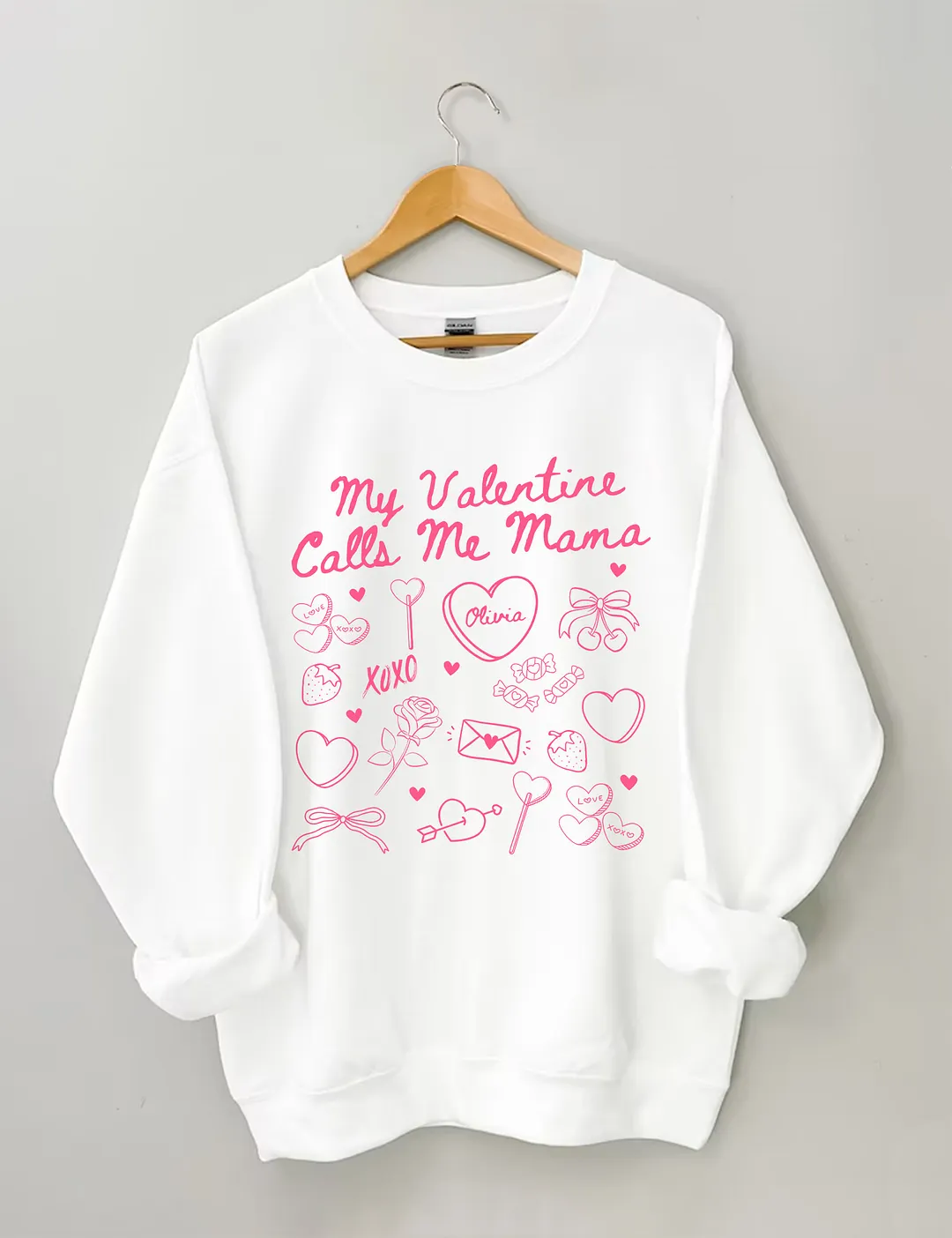Valentines Mom Sweatshirt