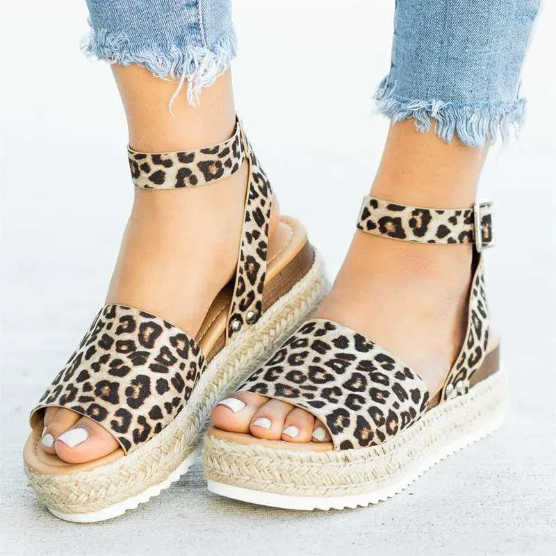 Wedges Shoes Women High Heels Sandals Summer Shoes 2019 Flip Flop Chaussures Femme Platform Sandals Plus Size 35-43 Sandalias 514-1