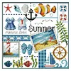 Summer-14CT Stamped Cross Stitch Kit(26x27cm)