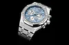 Silver 904L Steel Light Blue Dial - Watch - 38mm