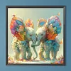 Diamond Painting-DIY Full Round Drill Elephant（40*40CM)