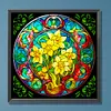 【Limited Stock Sale】Narcissus Window Glass Painting-Paint by Numbers Acrylic Painting 50*50CM