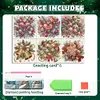 6PCS DIY Greeting Card Special shaped Diamond Painting Christmas Postcards