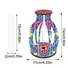 5D DIY Special Shape Diamond Painting Desk Ornament Flower Vase Decor Kit