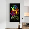 >SALE<5D DIY Full Round Drill Diamond Painting Rose Kit Home Decoration Art Craft