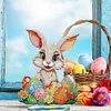  5D DIY Special Shape Diamond Painting Desk Ornament Easter Egg Bunny Gnome Decor Kit