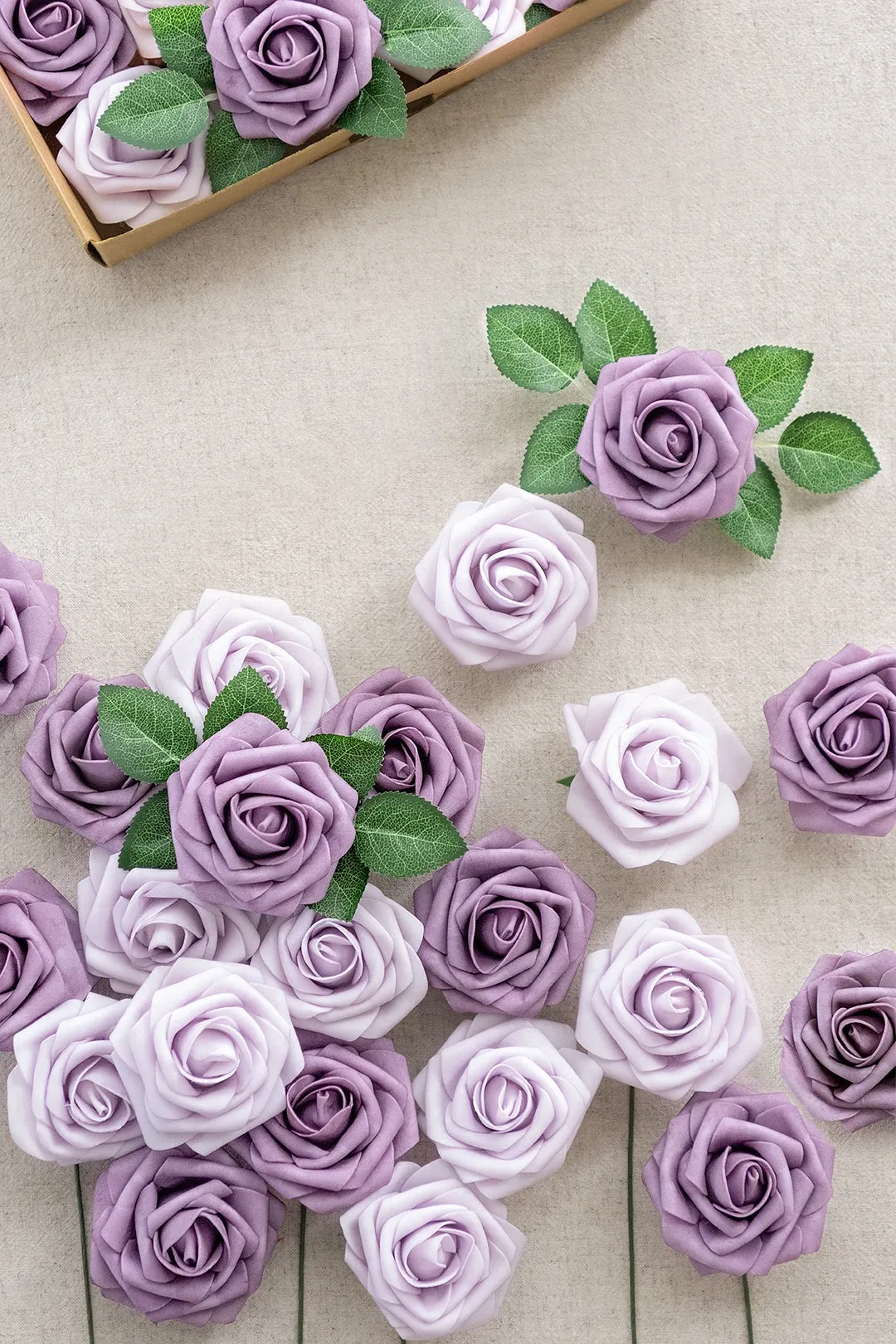 3" Foam Rose with Stem - 56 Colors