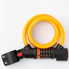 Simple Bicycle With Light Password Lock Mountain Bike Electric Bike Road Bike Five-Digit Anti-Theft Password Lock