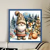 Goblin And Fawn-11CT Stamped Cross Stitch 45*45cm/17.72*17.72in