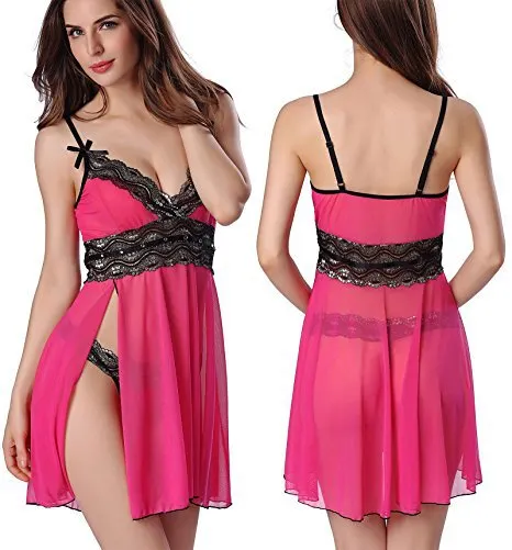 Churchf Churchf Style Sexy Underwear Sexy Female Retro Treasure Blue Passion Lace Mesh Gauze Halter Skirt