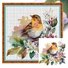 (Multi-Style) Flower Bird Owl - 18CT Stamped Cross Stitch 20*20cm/7.87*7.87in